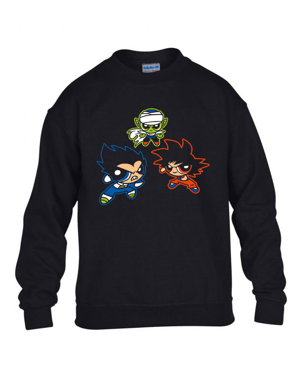 pindúr pandúrok dragon ball son goku Fekete Gyerek Pulóver