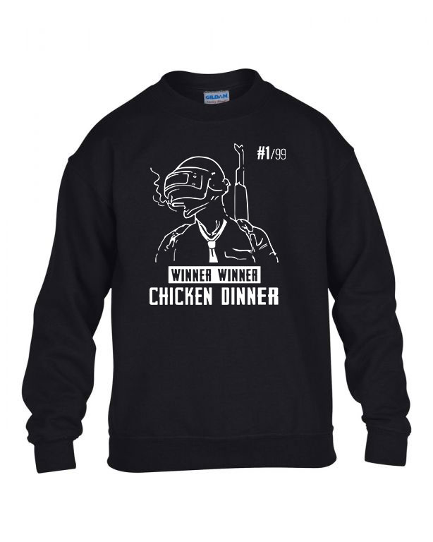 pubg Fekete Gyerek Pulóver