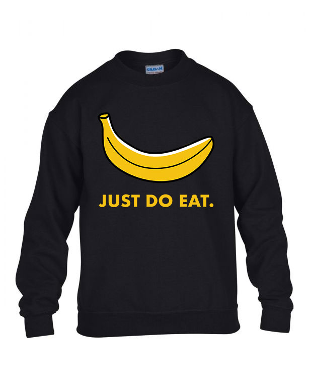banán banana humor Fekete Gyerek Pulóver