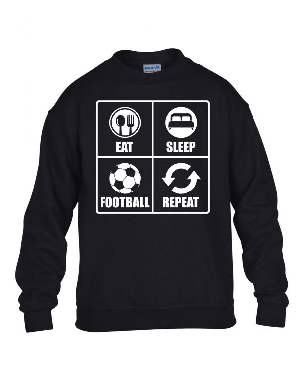 focis football foci Fekete Gyerek Pulóver
