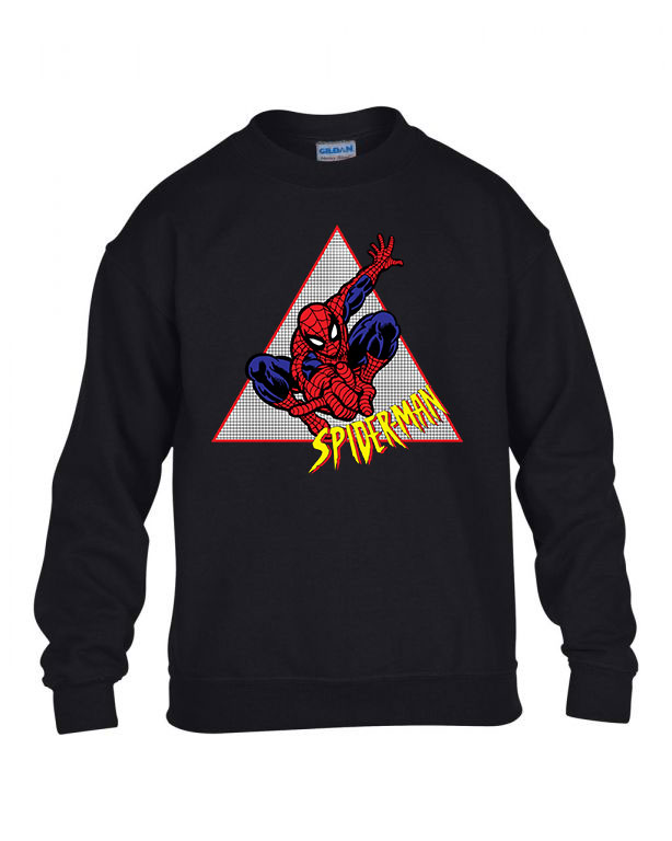 pókember spider man Fekete Gyerek Pulóver