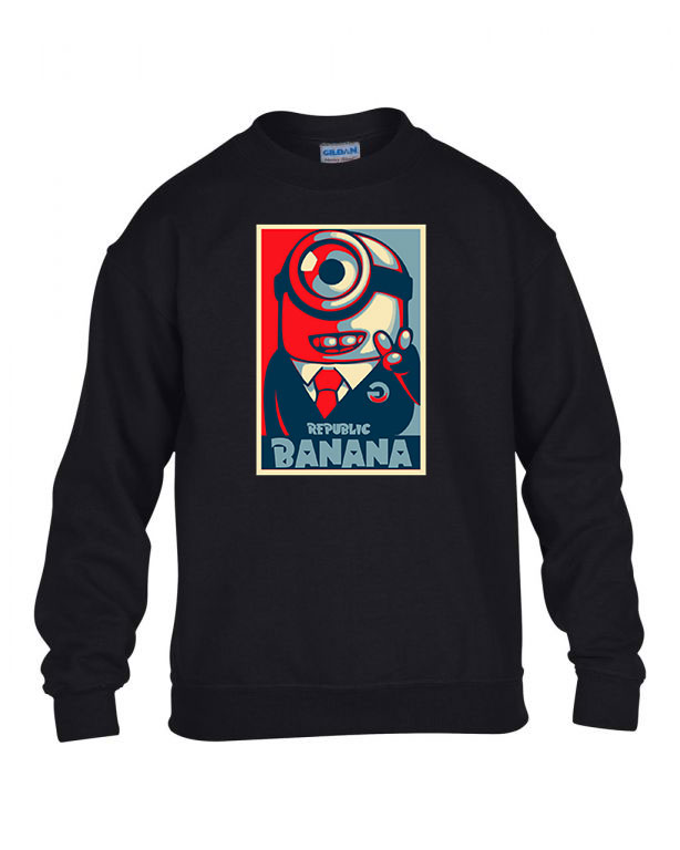 minyonok minions Fekete Gyerek Pulóver