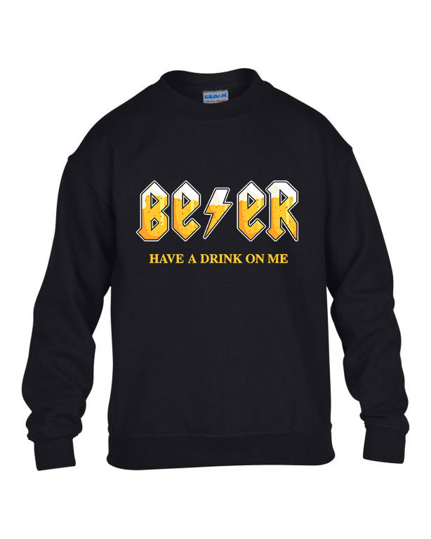 sör beer alkohol Fekete Gyerek Pulóver