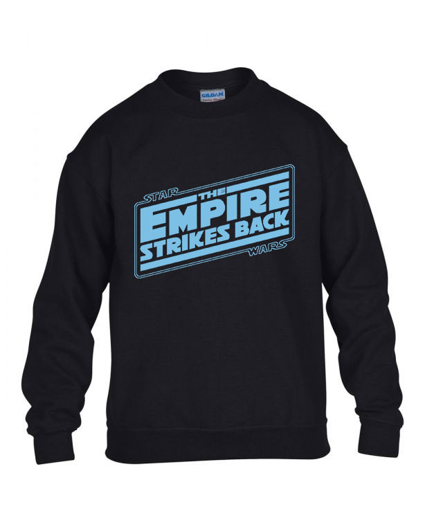 star wars a birodalom visszavág Fekete Gyerek Pulóver