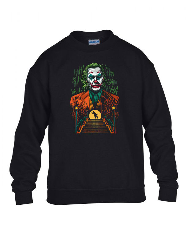 joker Fekete Gyerek Pulóver