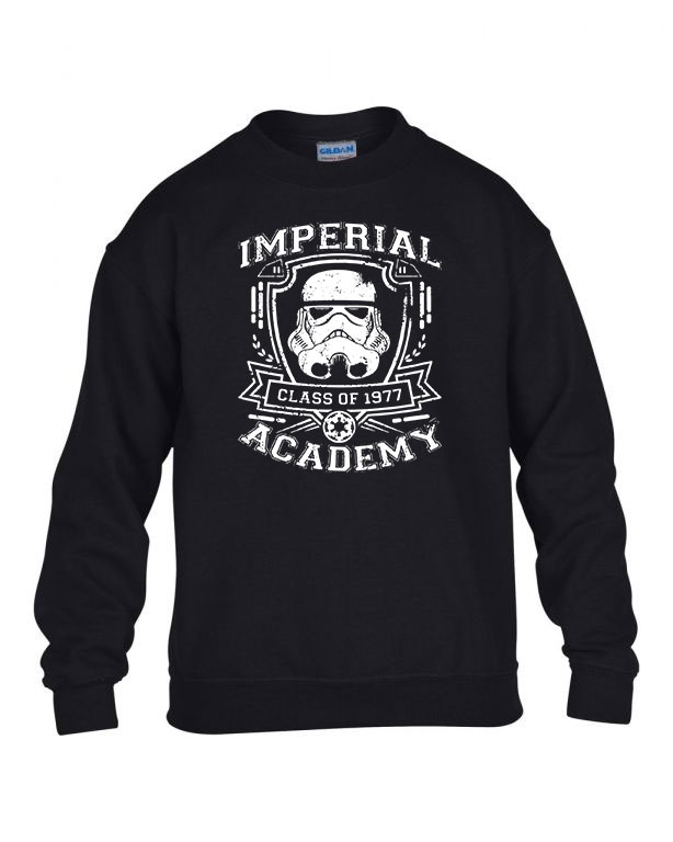 star wars storm trooper Fekete Gyerek Pulóver