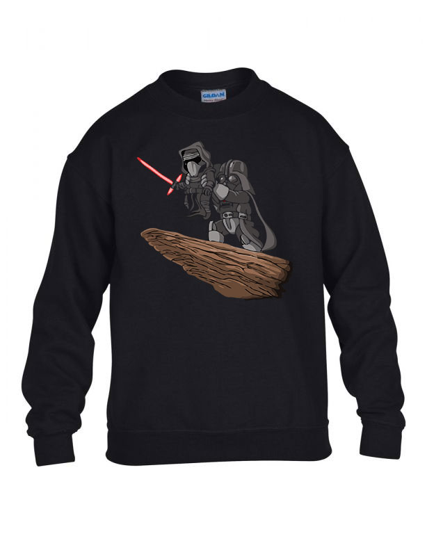 star wars kylo ren darth vader Fekete Gyerek Pulóver