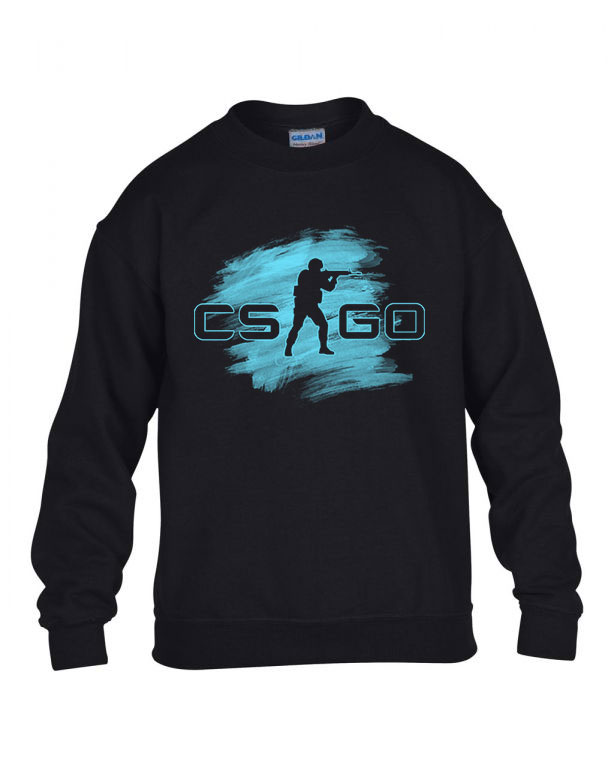 counter strike cs go Fekete Gyerek Pulóver