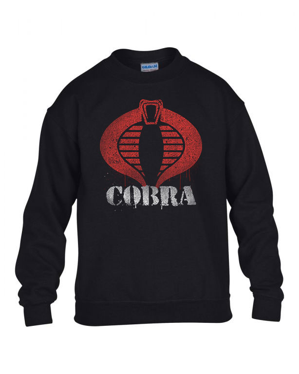 gi joe cobra Fekete Gyerek Pulóver