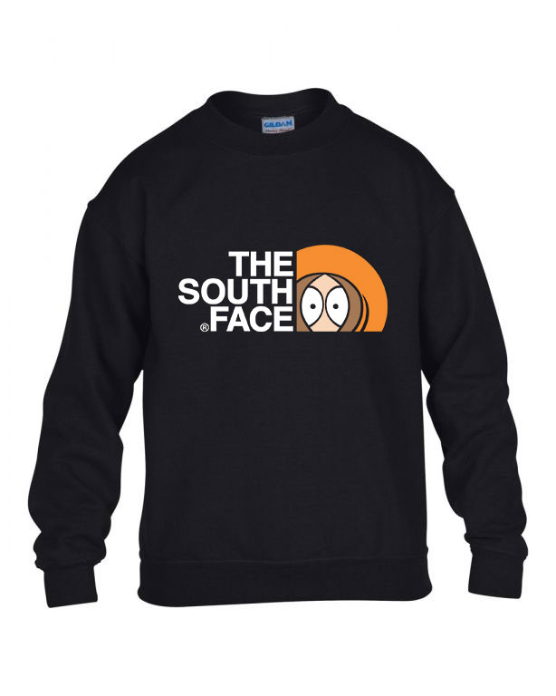 the south face south park kenny Fekete Gyerek Pulóver