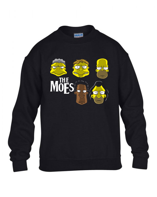 the moes simpson család Fekete Gyerek Pulóver