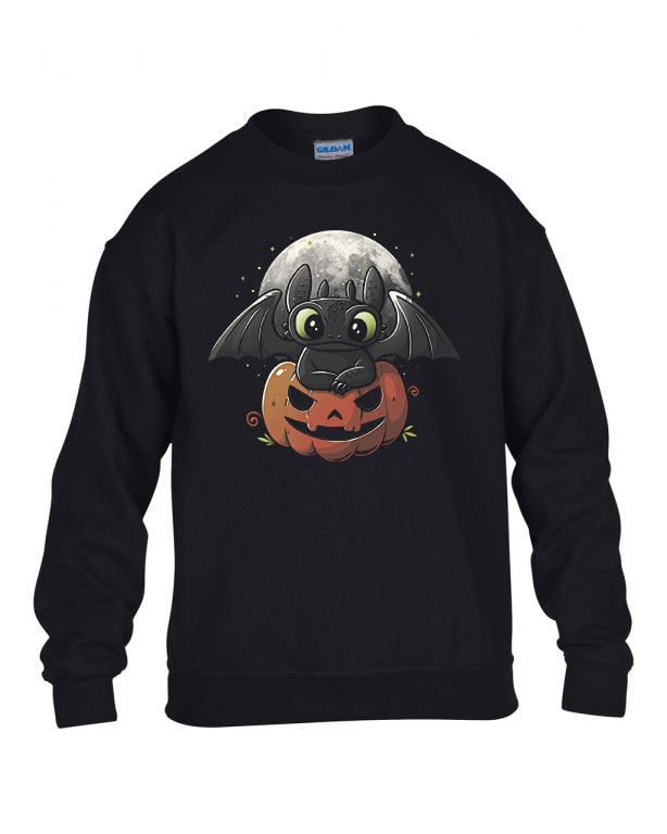 éjfúria halloween Fekete Gyerek Pulóver