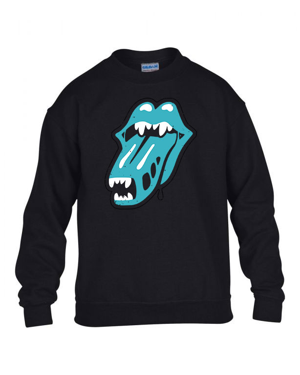 alien kiss Fekete Gyerek Pulóver