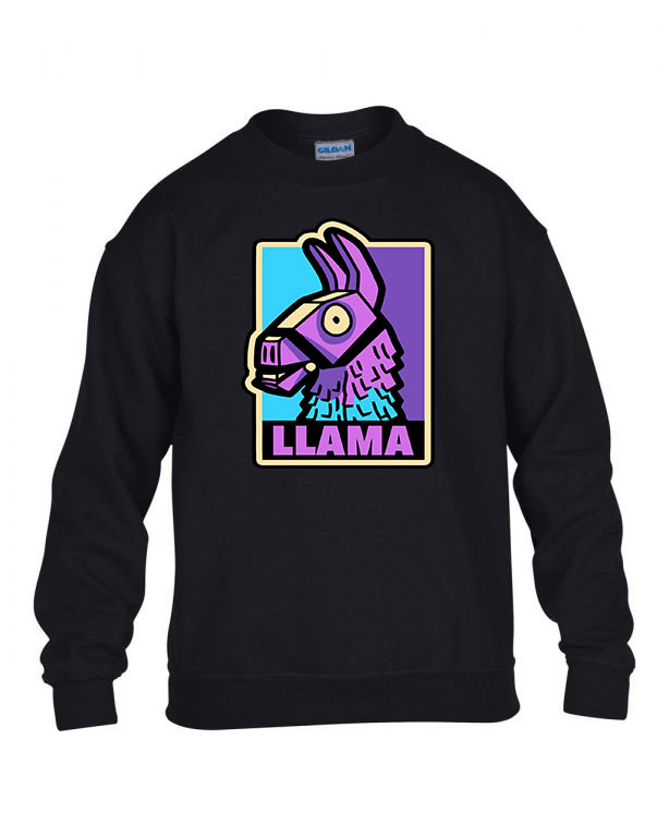 fortnite loot láma Fekete Gyerek Pulóver