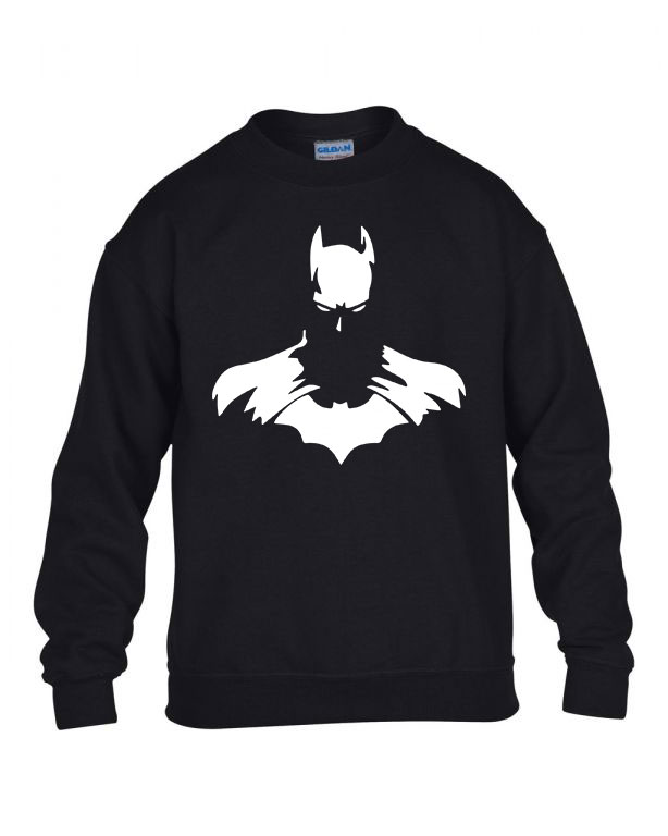 batman Fekete Gyerek Pulóver
