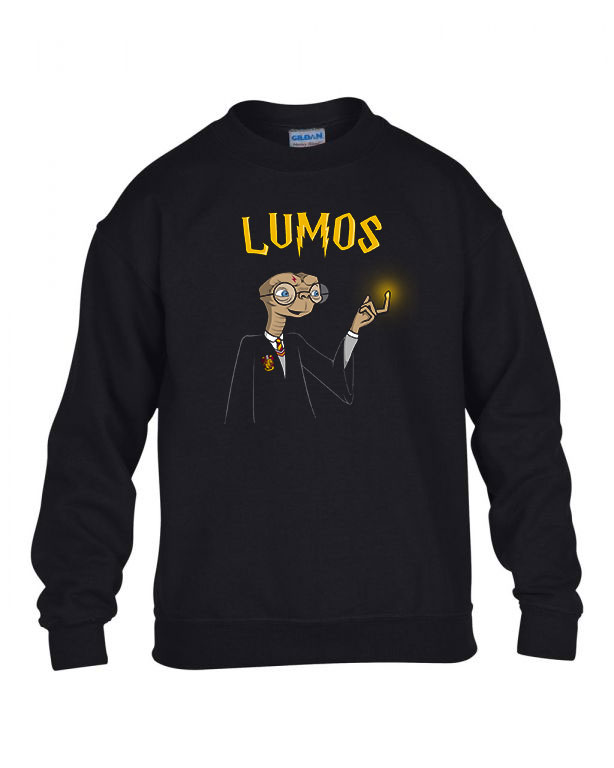 Lumos ET Fekete Gyerek Pulóver