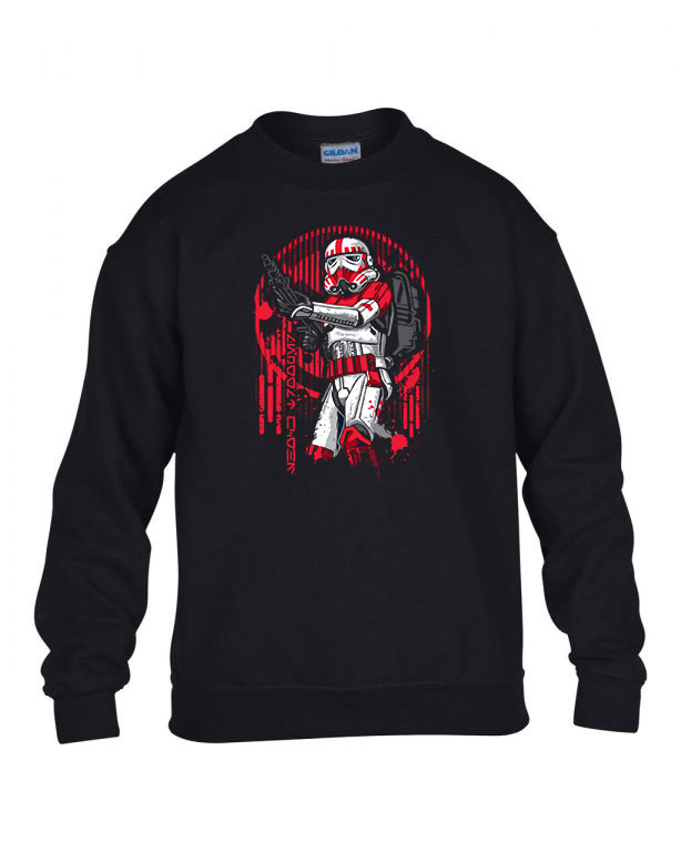 clone trooper star wars Fekete Gyerek Pulóver