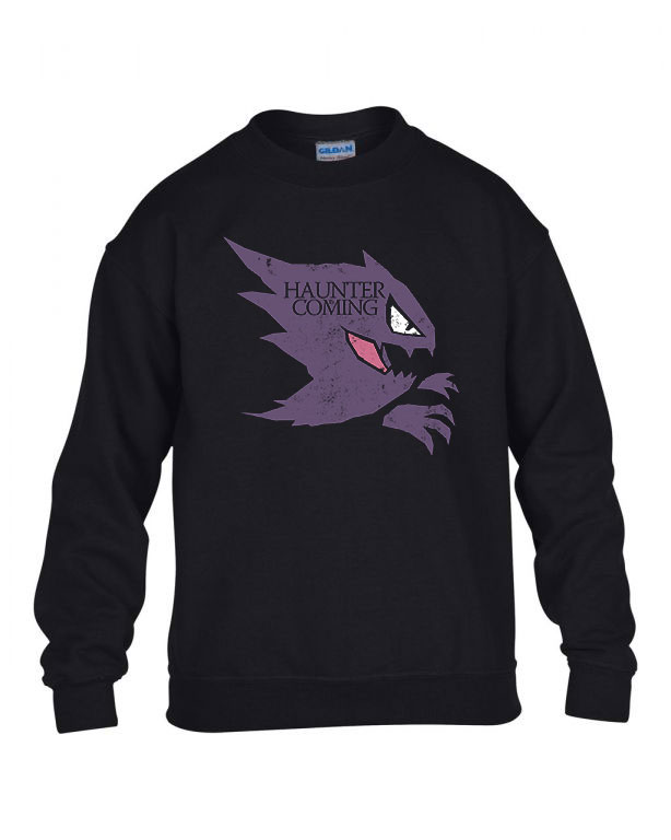 hunter pokemon Fekete Gyerek Pulóver