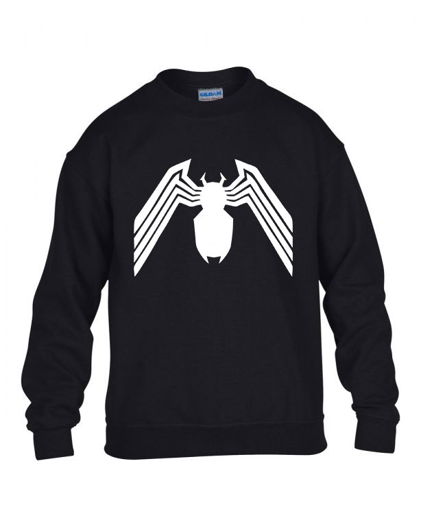pókember spider man spider chest Fekete Gyerek Pulóver