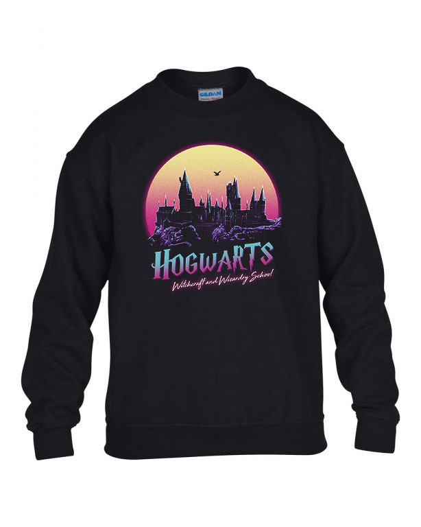 hogwarts roxfort harry potter Fekete Gyerek Pulóver