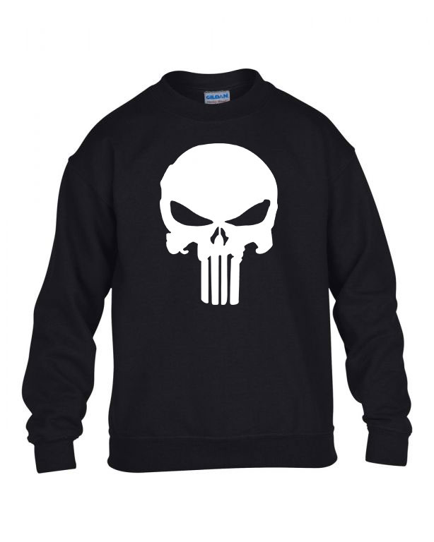 the punisher a megtorló Fekete Gyerek Pulóver