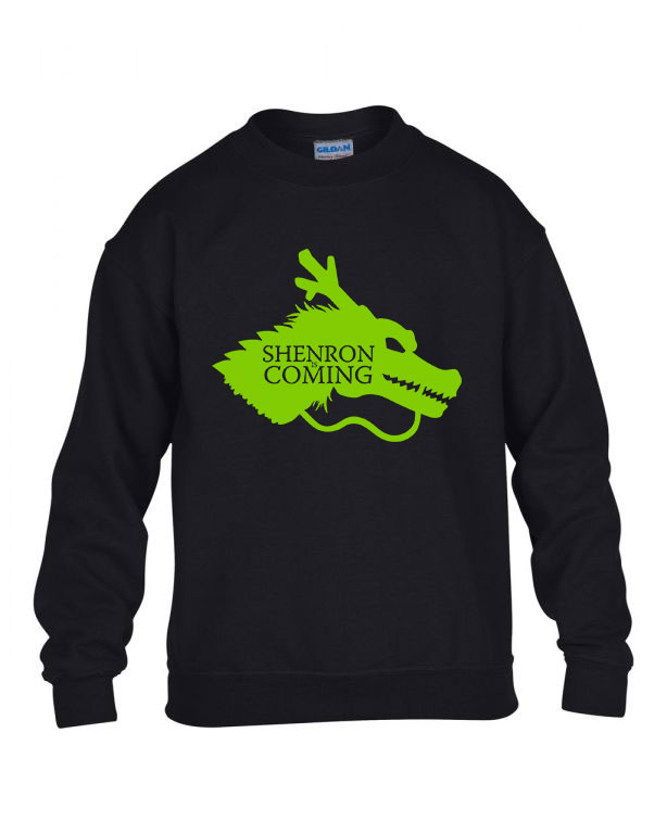 shenron dragon ball Fekete Gyerek Pulóver