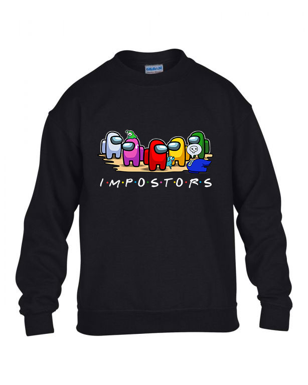 impostors among us Fekete Gyerek Pulóver