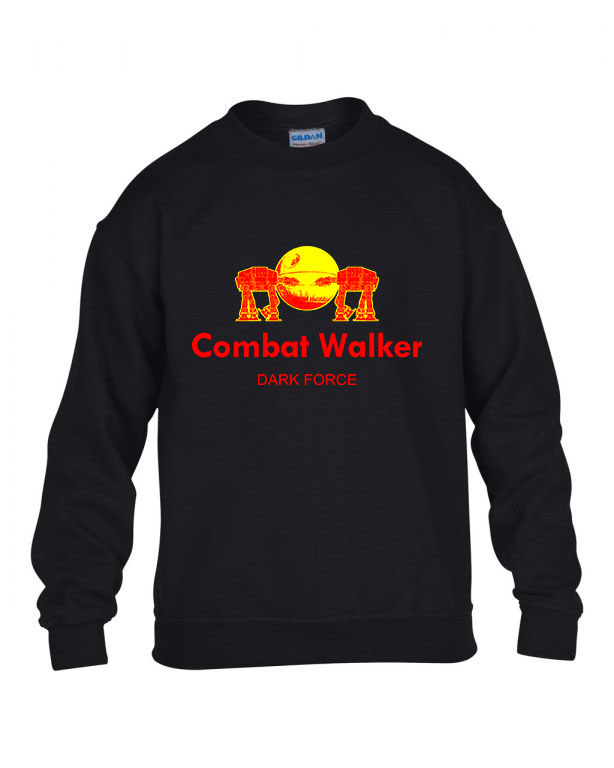 atat star wars humor Fekete Gyerek Pulóver