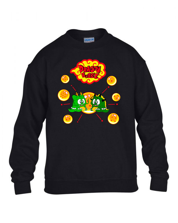 om nom dragon Fekete Gyerek Pulóver