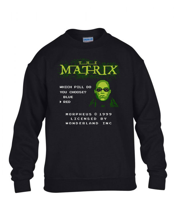 matrix morpheus Fekete Gyerek Pulóver