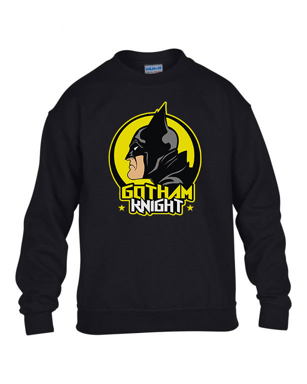 batman Fekete Gyerek Pulóver