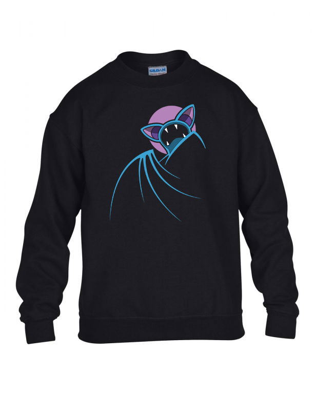 zubat pokemon Fekete Gyerek Pulóver