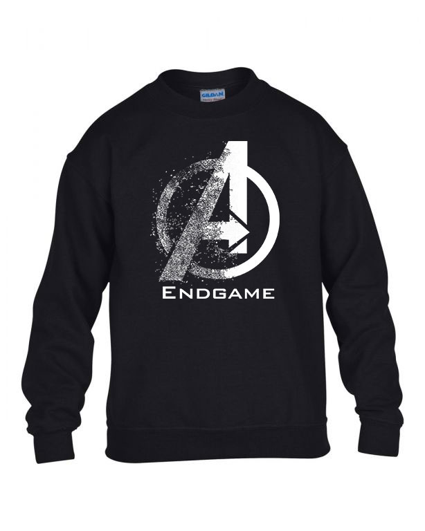 avengers bosszúállók végjáték Fekete Gyerek Pulóver
