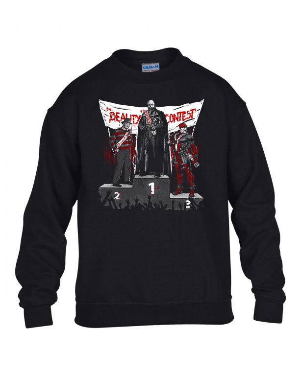darth vader freddy krueger Fekete Gyerek Pulóver