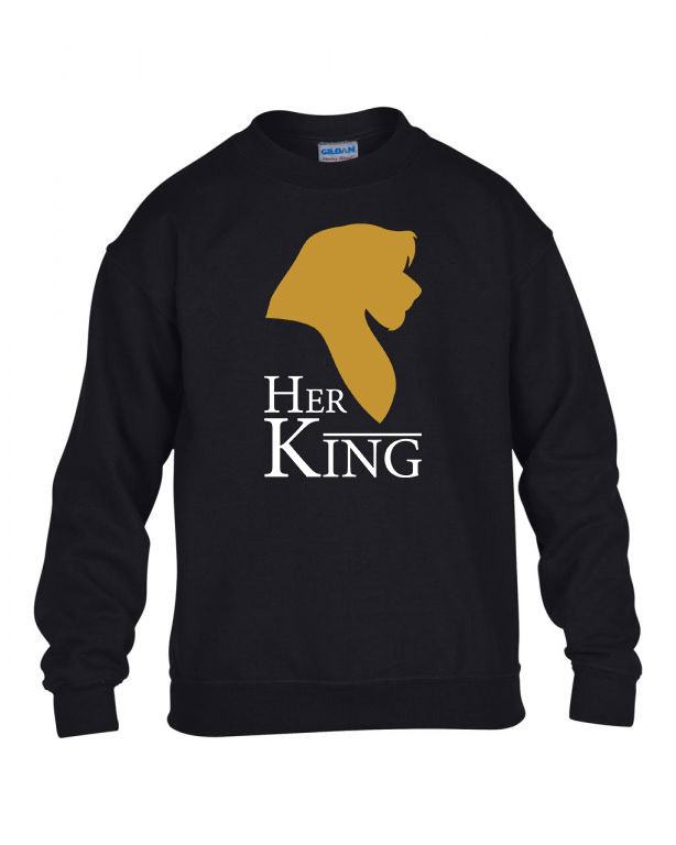 her king páros pároknak Fekete Gyerek Pulóver
