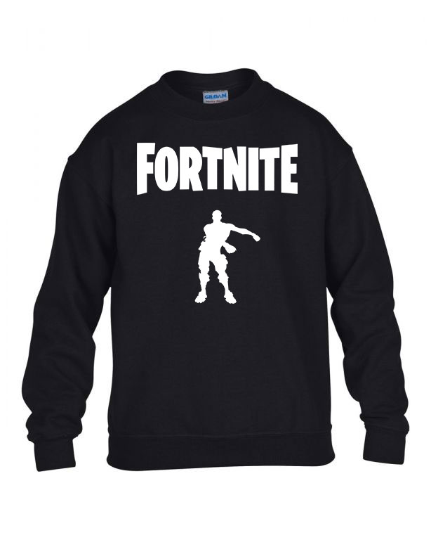 fortnite floss like a boss emote Fekete Gyerek Pulóver