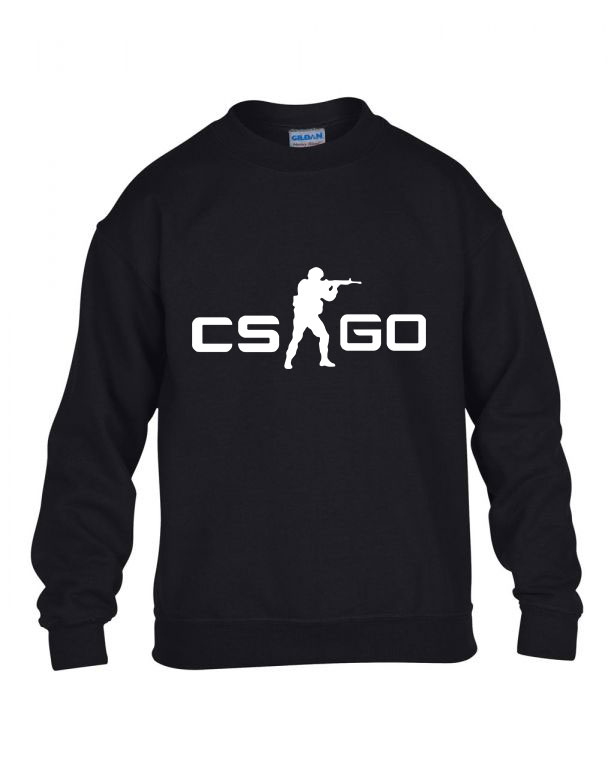 counter strike cs go Fekete Gyerek Pulóver