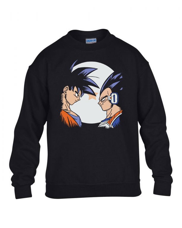 son goku dragon ball Fekete Gyerek Pulóver