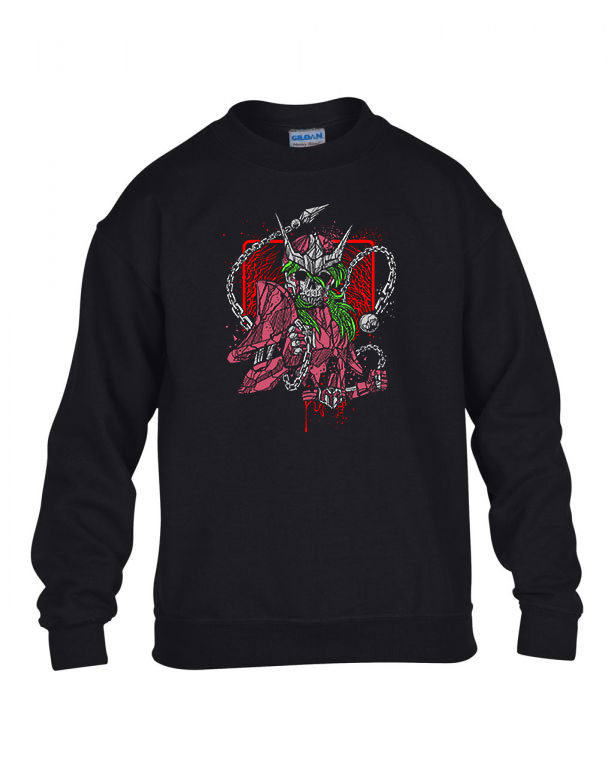 Saint Seiya Fekete Gyerek Pulóver