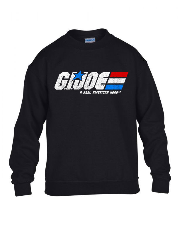 gi joe Fekete Gyerek Pulóver