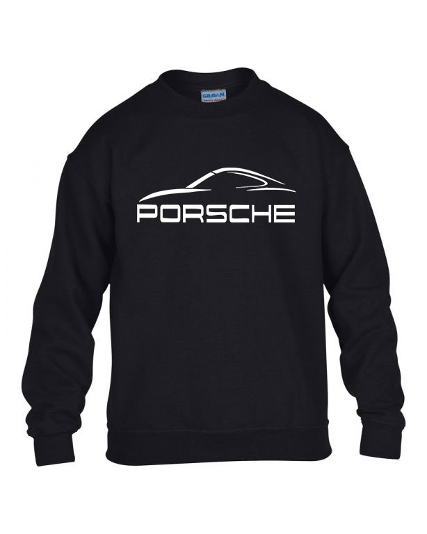 porsche Fekete Gyerek Pulóver