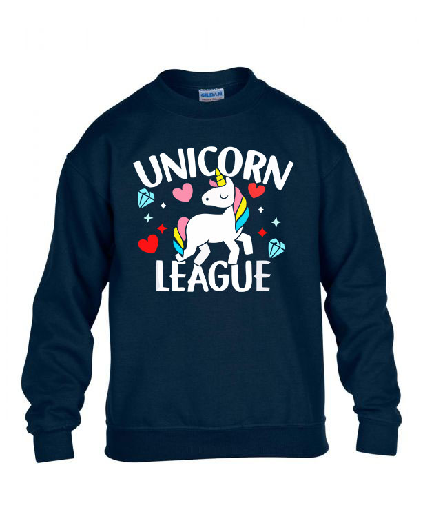 unikornis unicorn Sötétkék Gyerek Pulóver