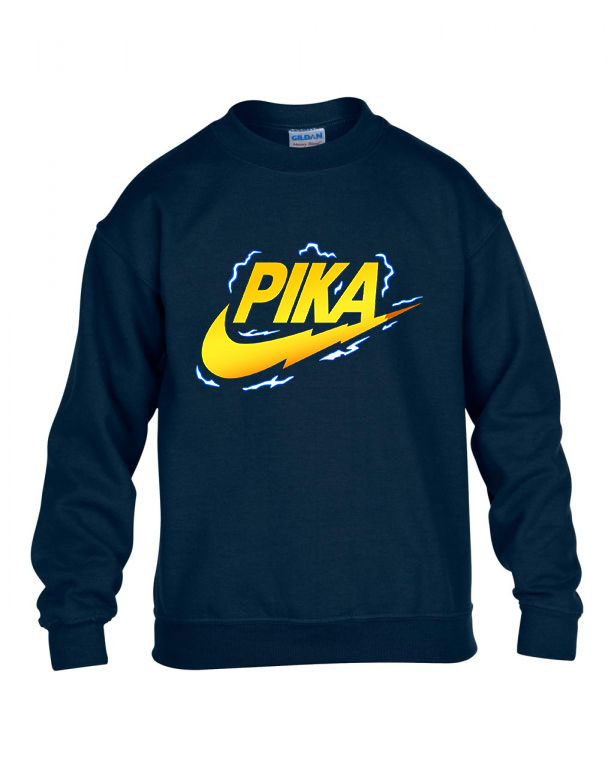 pikachu Sötétkék Gyerek Pulóver