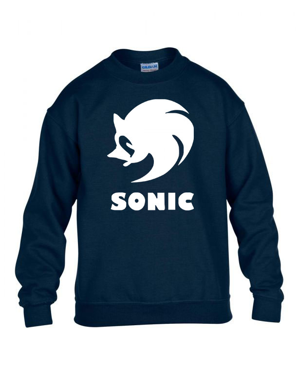 sonic Sötétkék Gyerek Pulóver