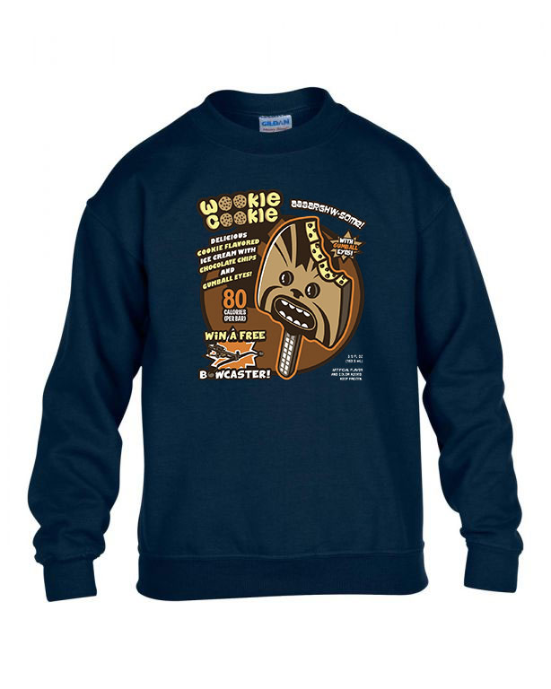 wookie cookie fagyi Sötétkék Gyerek Pulóver