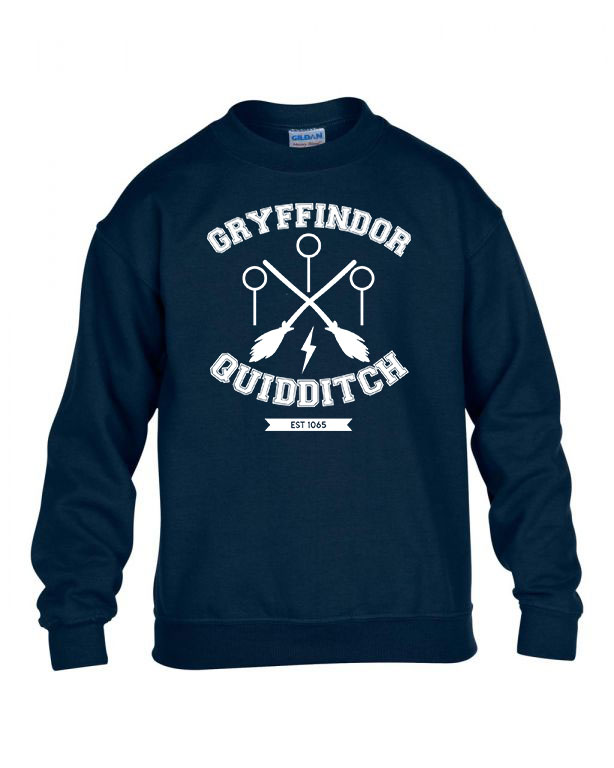 harry potter griffendél kvidics Sötétkék Gyerek Pulóver