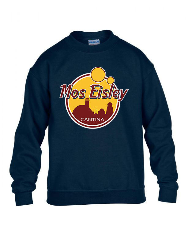 mos eisley cantina star wars Sötétkék Gyerek Pulóver