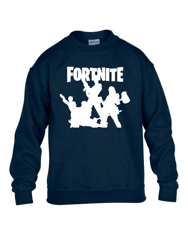 fortnite squad Sötétkék Gyerek Pulóver