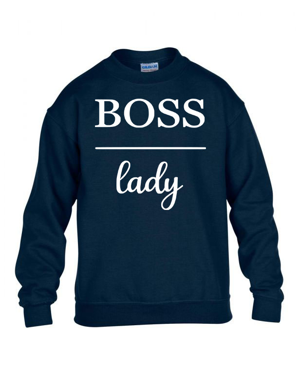 boss lady Sötétkék Gyerek Pulóver