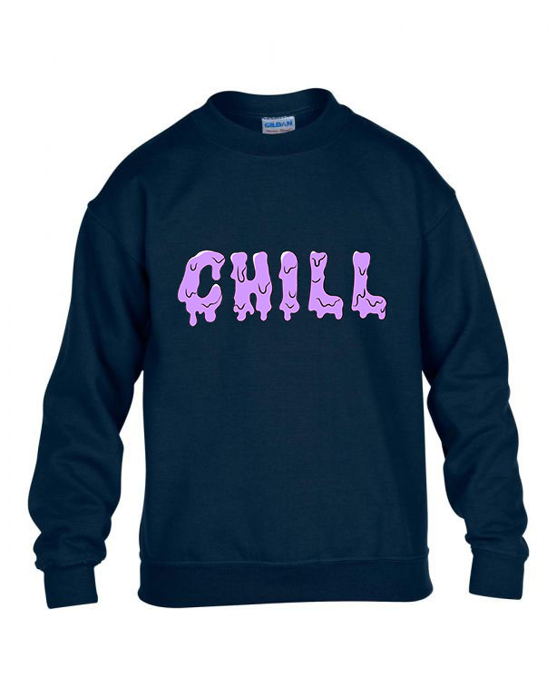 chill fagyi Sötétkék Gyerek Pulóver